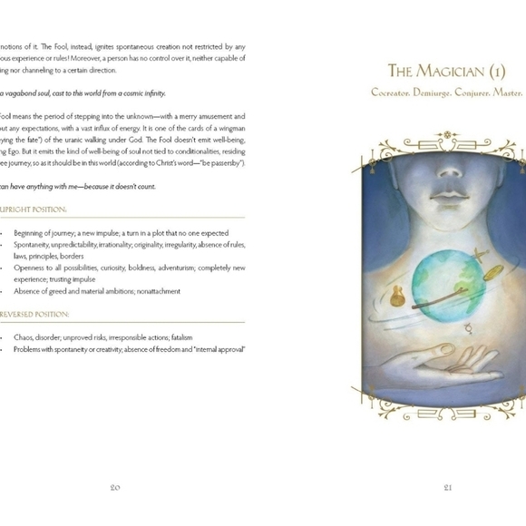 Insight Tarot ✦ Red Feather ✦ Jungian Depth Psychology Divination Deck 78 Cards - Picture 8 of 16